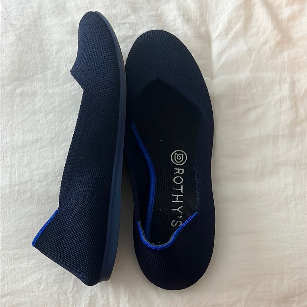 Rothy's Deep Blue flats